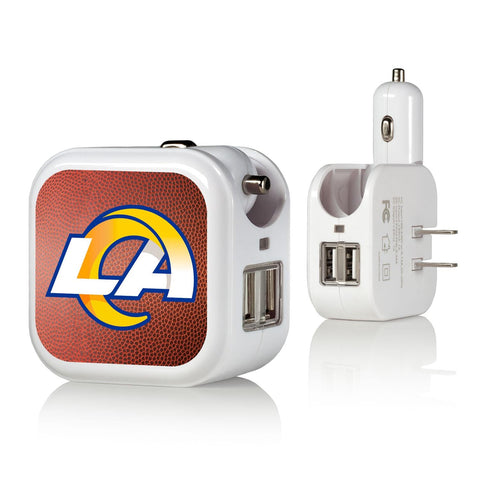 Los Angeles Rams Football 2 in 1 USB Charger-0