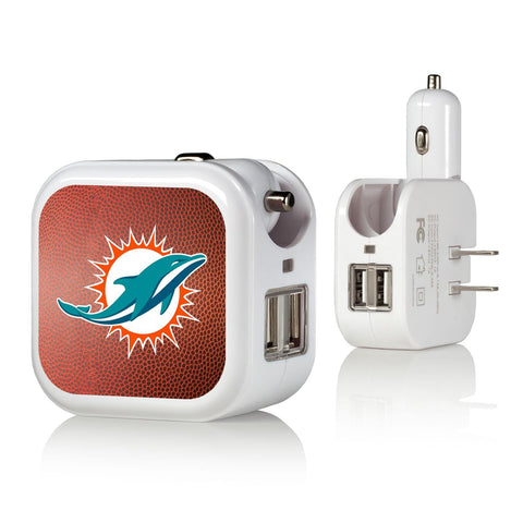 Miami Dolphins Football 2 in 1 USB Charger-0