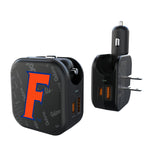 University of Florida Gators Quadtile 2 in 1 USB A/C Charger