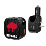 Buffalo Bills Blackletter 2 in 1 USB A/C Charger-0