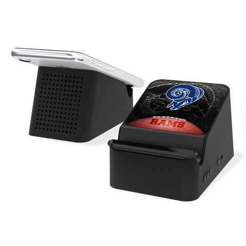 Los Angeles Rams Legendary Wireless Charging Station and Bluetooth Speaker-0