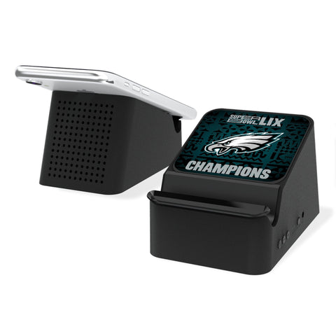 Philadelphia Eagles 2025 Super Bowl Wireless Charging Station and Bluetooth Speaker