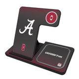 University of Alabama Crimson Tide Script A Linen 3 in 1 Charging Station