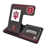 Indiana University Hoosiers Linen 3 in 1 Charging Station