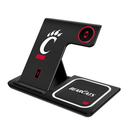 Cincinnati Bearcats Linen 3 in 1 Charging Station-0