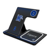 Memphis Tigers Linen 3 in 1 Charging Station-0