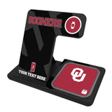 University of Oklahoma Sooners Personalized Tilt 3 in 1 Charging Station