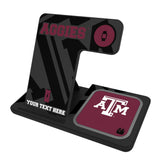 Texas A&M University Aggies Personalized Tilt 3 in 1 Charging Station