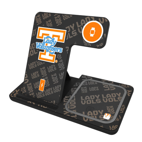 University of Tennessee Volunteers Quadtile 3 in 1 Charging Station