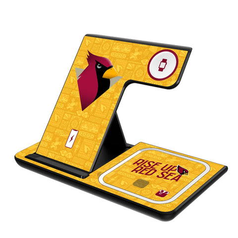 Arizona Cardinals 2024 Illustrated Limited Edition 3 in 1 Charging Station-0