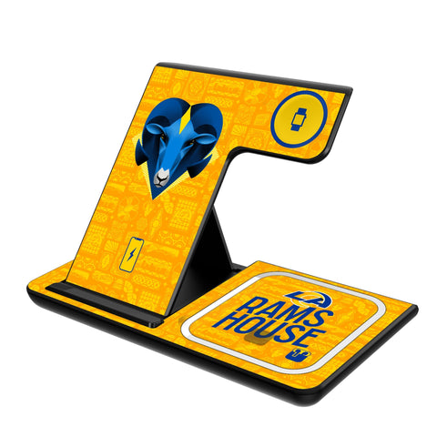 Los Angeles Rams 2024 Illustrated Limited Edition 3 in 1 Charging Station-0