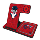 New England Patriots 2024 Illustrated Limited Edition 3 in 1 Charging Station