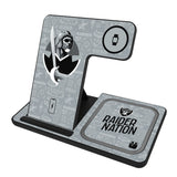 Las Vegas Raiders 2024 Illustrated Limited Edition 3 in 1 Charging Station