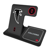 Atlanta Falcons Classic Linen 3 in 1 Charging Station