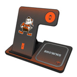 Cleveland Browns Historic Collection Linen 3 in 1 Charging Station