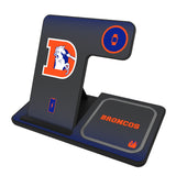 Denver Broncos 1993-1996 Historic Collection Linen 3 in 1 Charging Station