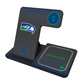 Seattle Seahawks Historic Collection Linen 3 in 1 Charging Station