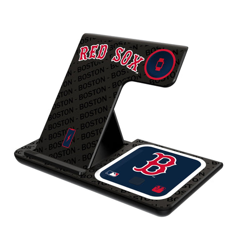 Boston Red Sox Tilt 3 in 1 Charging Station-0