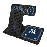 New York Yankees Monocolor Tilt 3 in 1 Charging Station