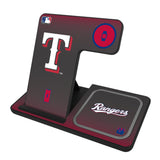 Texas Rangers Linen 3 in 1 Charging Station
