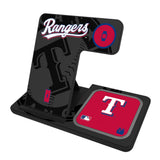 Texas Rangers Monocolor Tilt 3 in 1 Charging Station