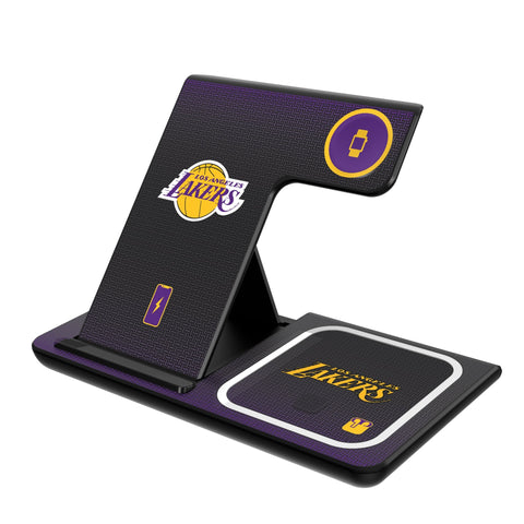 Los Angeles Lakers Linen 3 in 1 Charging Station-0