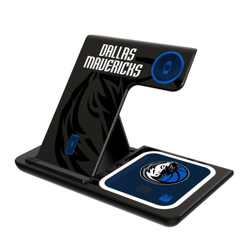 Dallas Mavericks Tilt 3 in 1 Charging Station-0