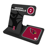 Arizona Cardinals Monocolor Tilt 3 in 1 Charging Station
