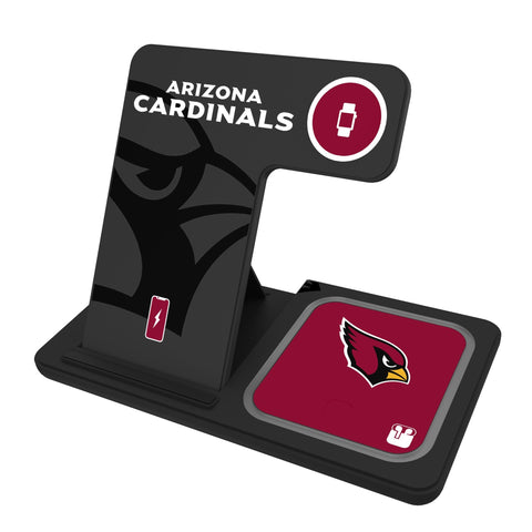 Arizona Cardinals Monocolor Tilt 3 in 1 Charging Station