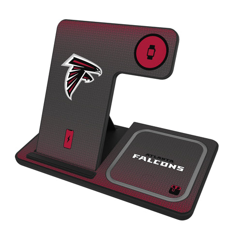 Atlanta Falcons Linen 3 in 1 Charging Station