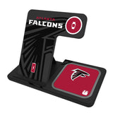 Atlanta Falcons Monocolor Tilt 3 in 1 Charging Station