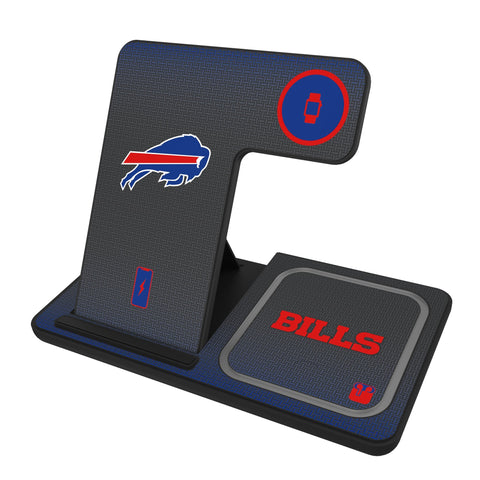 Buffalo Bills Linen 3 in 1 Charging Station