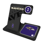 Baltimore Ravens Monocolor Tilt 3 in 1 Charging Station