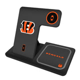Cincinnati Bengals Linen 3 in 1 Charging Station