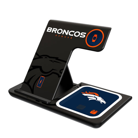 Denver Broncos Tilt 3 in 1 Charging Station-0