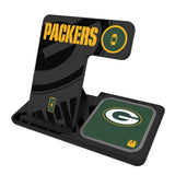 Green Bay Packers Monocolor Tilt 3 in 1 Charging Station