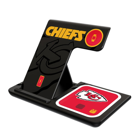 Kansas City Chiefs Tilt 3 in 1 Charging Station-0