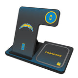 Los Angeles Chargers Linen 3 in 1 Charging Station