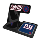 New York Giants Monocolor Tilt 3 in 1 Charging Station