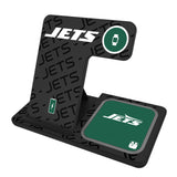 New York Jets Monocolor Tilt 3 in 1 Charging Station