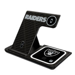 Las Vegas Raiders Tilt 3 in 1 Charging Station-0