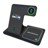Seattle Seahawks Linen 3 in 1 Charging Station