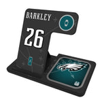 Saquon Barkley Philadelphia Eagles 26 Ready 3 in 1 Charging Station