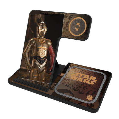 Star Wars C-3PO Portrait 3 in 1 Charging Station