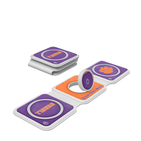 Clemson University Tigers Personalized Hatch Foldable 3 in 1 Charger