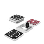 University of Arkansas Fayetteville Razorbacks Personalized Color Block Foldable 3 in 1 Charger