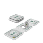 Baylor University Bears Linen Foldable 3 in 1 Charger