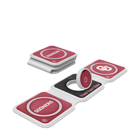 University of Oklahoma Sooners Personalized Hatch Foldable 3 in 1 Charger