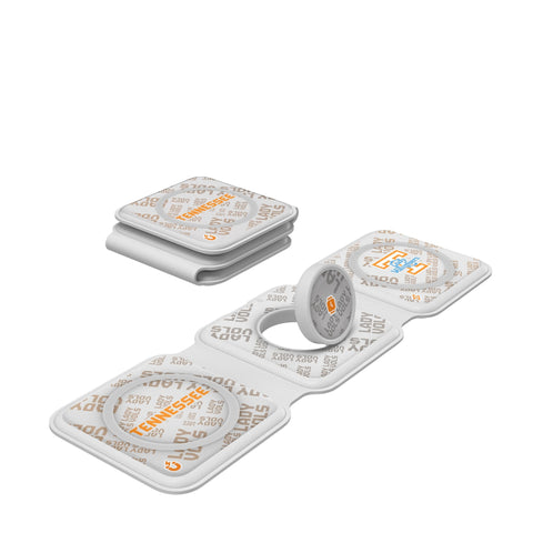 University of Tennessee Volunteers Quadtile Foldable 3 in 1 Charger