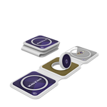 Baltimore Ravens Color Block Foldable 3 in 1 Charger-0